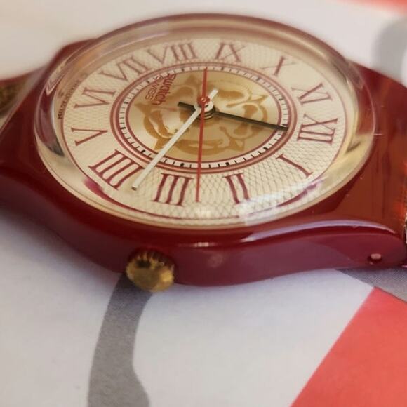 Swatch watch MR. WATSON GR128 1995 Standard Gents New old stock - Picture 5 of 10